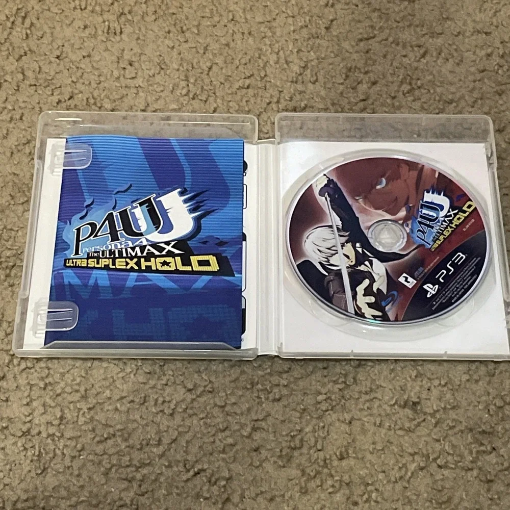 PS3 Persona 4 The Ultimax Ultra Suplex Hold Limited Edition  + Trading Card Japa